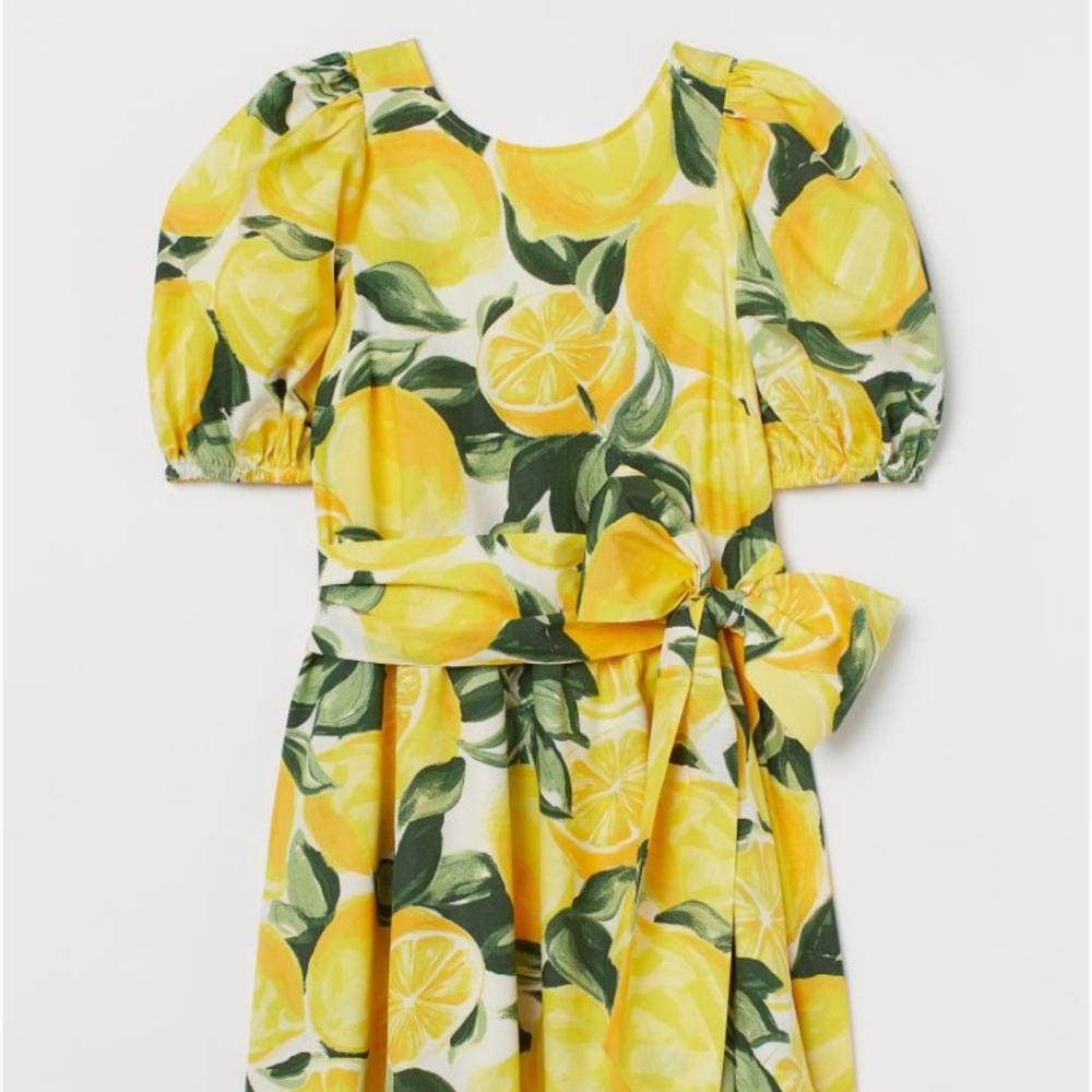 Hm lemon 🍋 dress